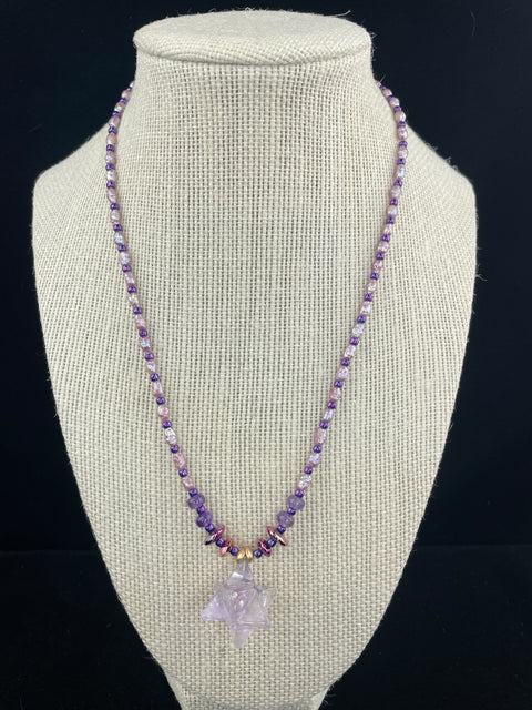 Merkabah: The Cosmic Stone: Vehicle of Light Necklace