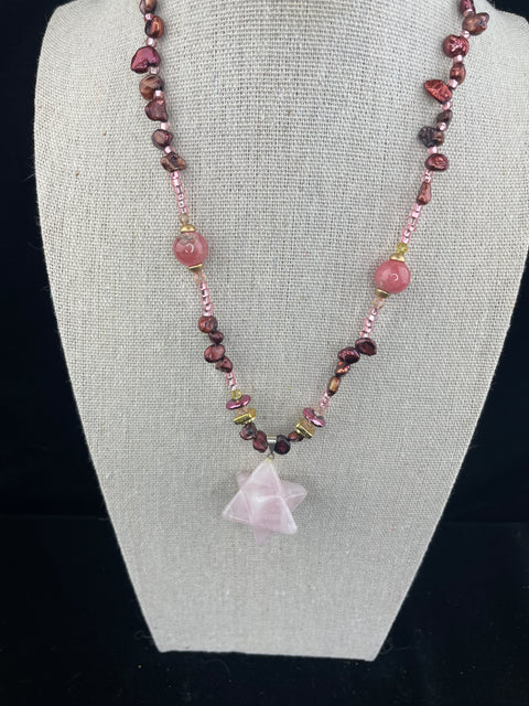 Merkabah: The Cosmic Stone: Vehicle of Light Necklace