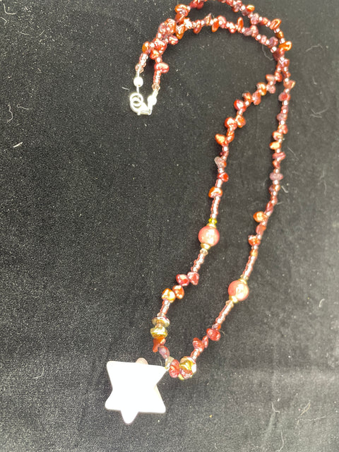 Merkabah: The Cosmic Stone: Vehicle of Light Necklace