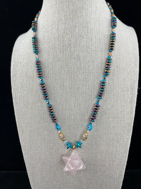 Merkabah: The Cosmic Stone: Vehicle of Light Necklace